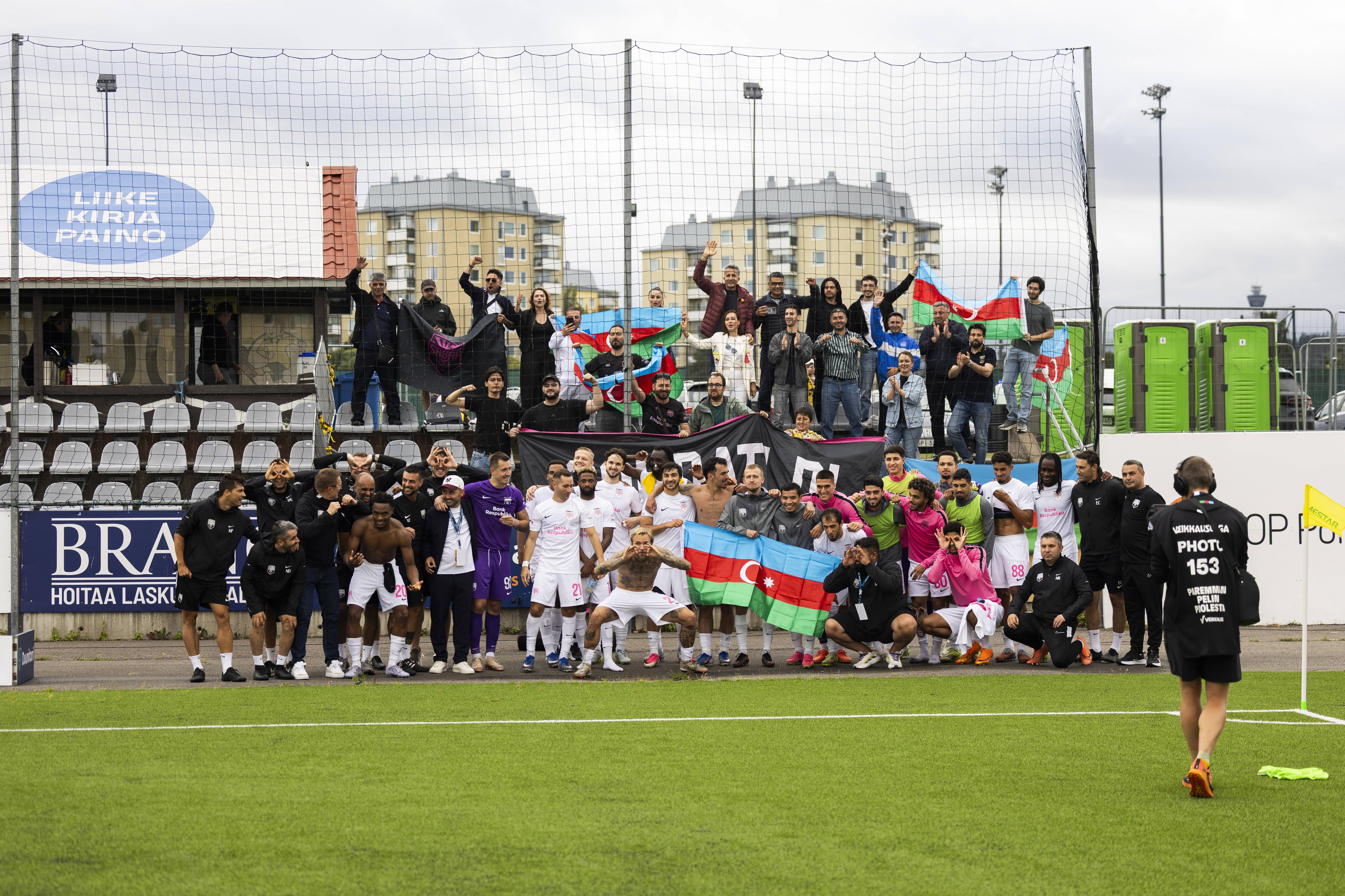 Sabah FK, Azerbaijão (vai disputar 3.ª pré-eliminatória da Champions)