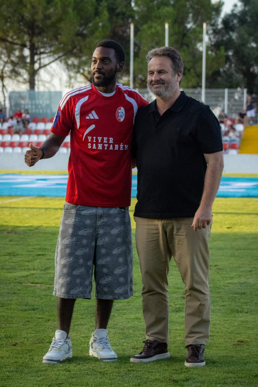 Rafael Camacho apresentado no União de Santarém - Foto: UD Santarém