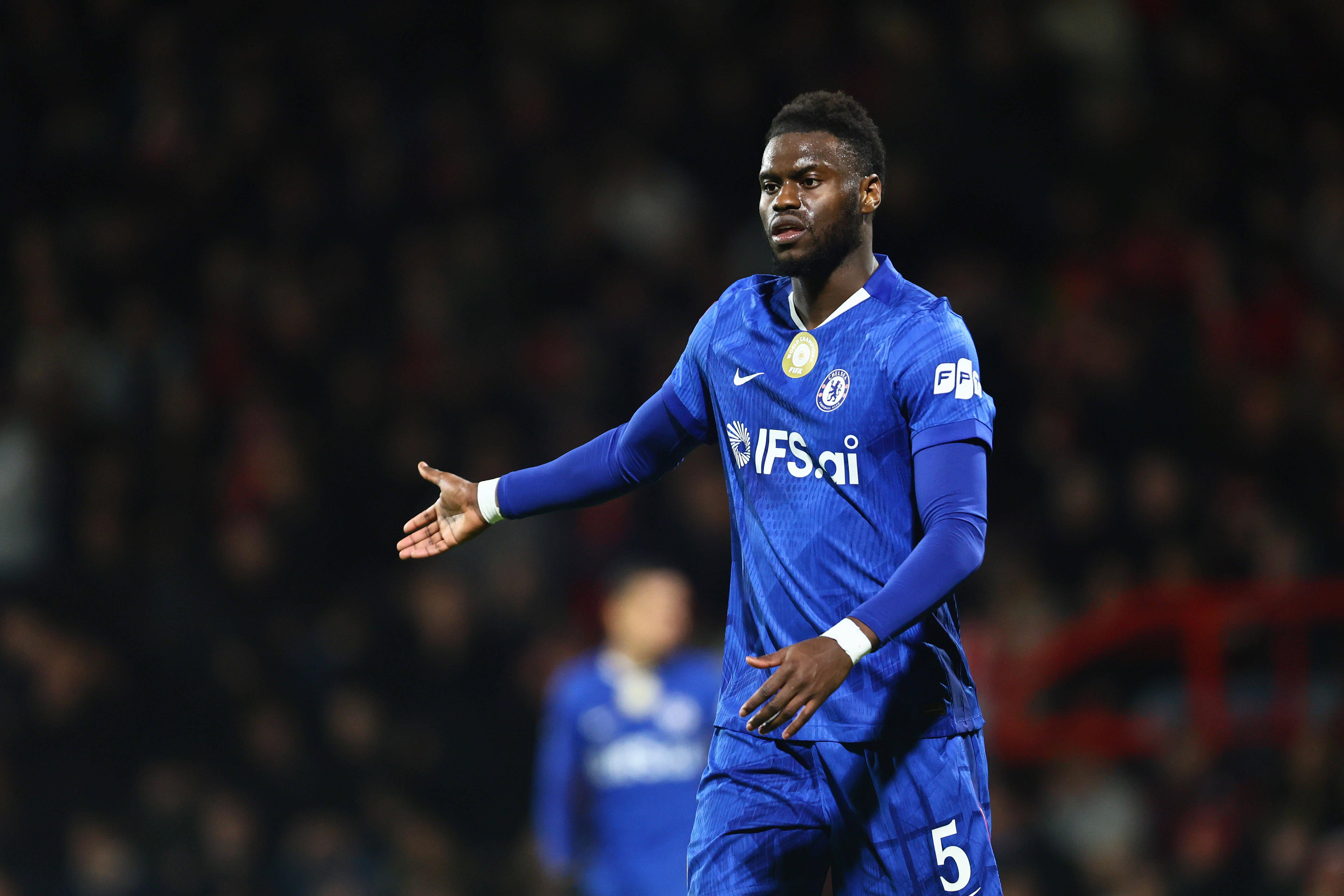 Benoit Badiashile custou 38 milhões de euros ao Chelsea em janeiro de 2023, do Mónaco, e tem um valor de mercado de €15M - Foto: Imago
