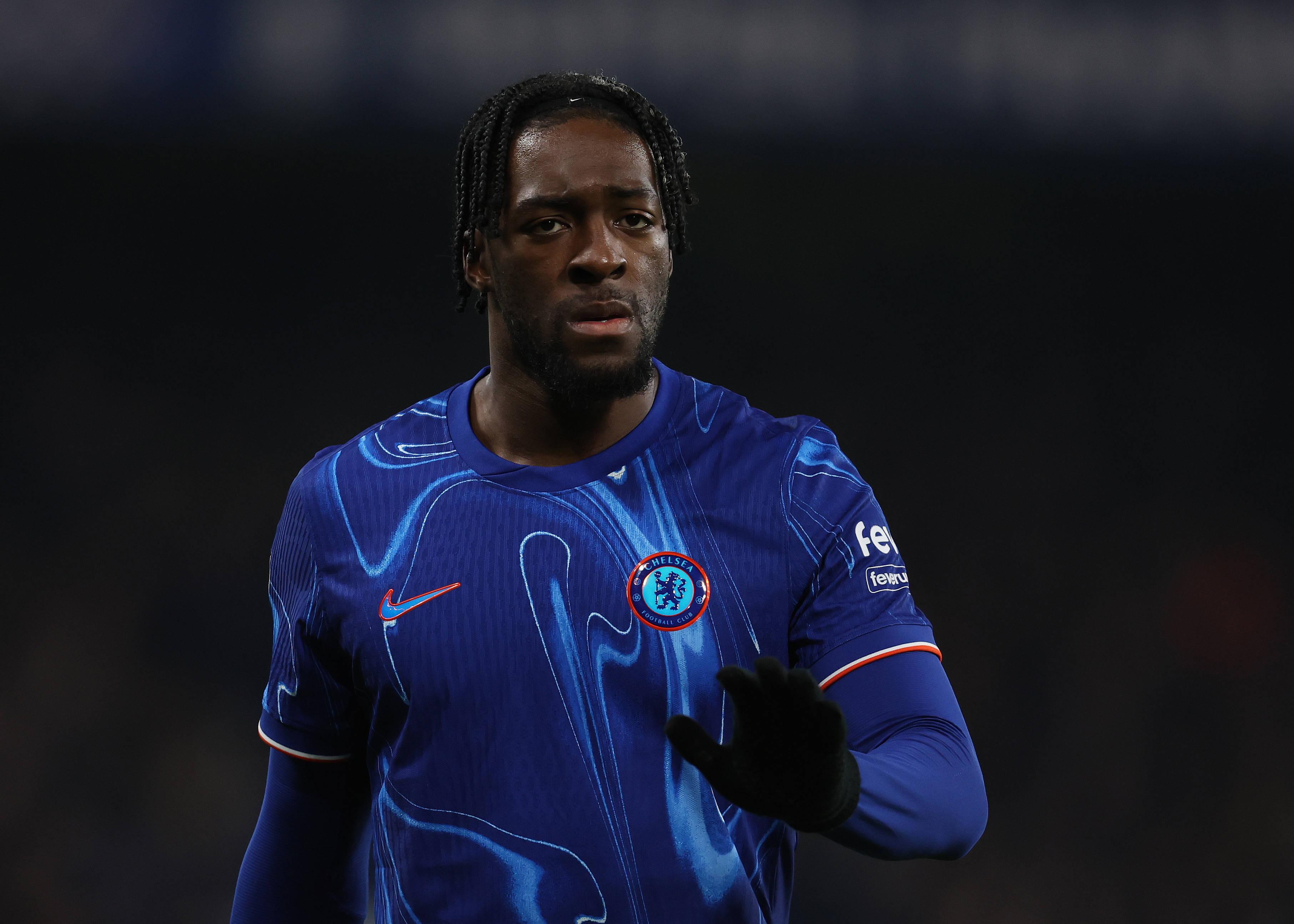 Axel Disasi custou 45 milhões de euros ao Chelsea no verão de 2023, do Mónaco, e foi emprestado ao West Ham na época passada. Tem €15M de valor de mercado - Foto: Imago