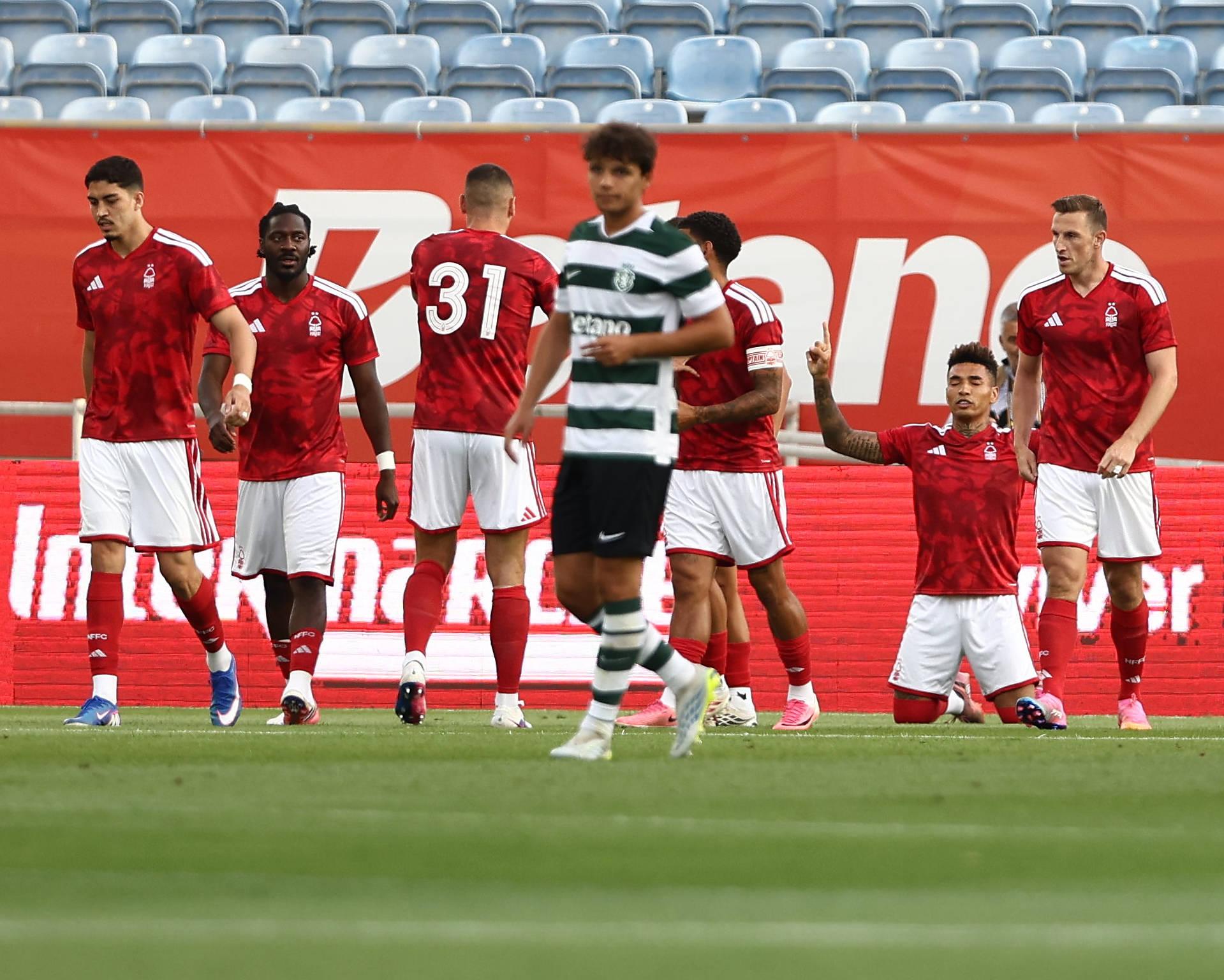 Golo de Igor Jesus no Sporting-Nottingham Forest - Foto: Imago