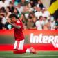 Igor Jesus marcou aos 2' do Sporting-Nottingham Forest