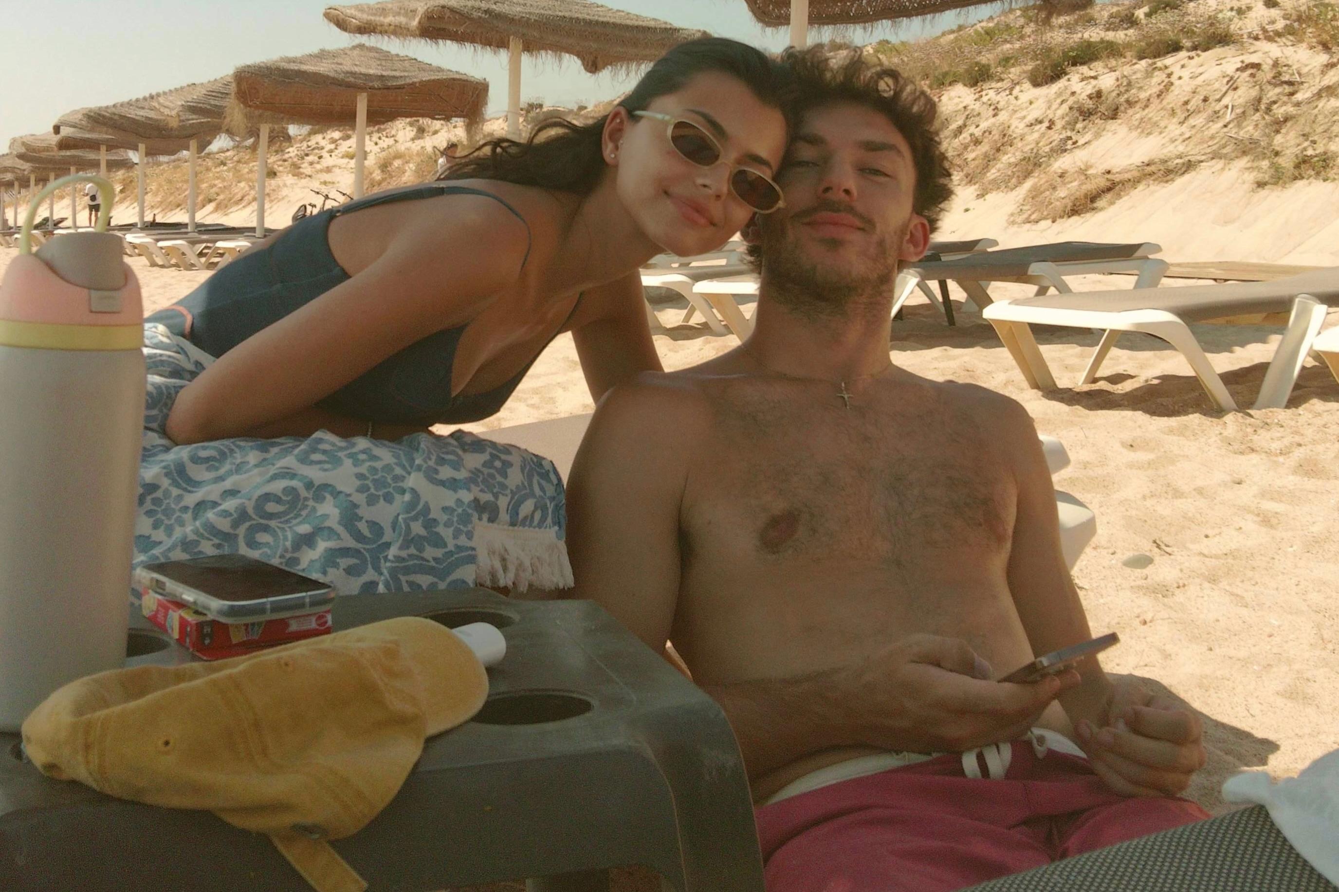 Pierre Gasly em Portugal com a namorada, Kika Cerqueira Gomes - Foto: Kika Cerqueira Gomes/Instagram