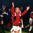 Franco Baresi fez o jogo de despedida do Milan, ao fim de 20 anos como jogador do clube - Foto: A BOLA