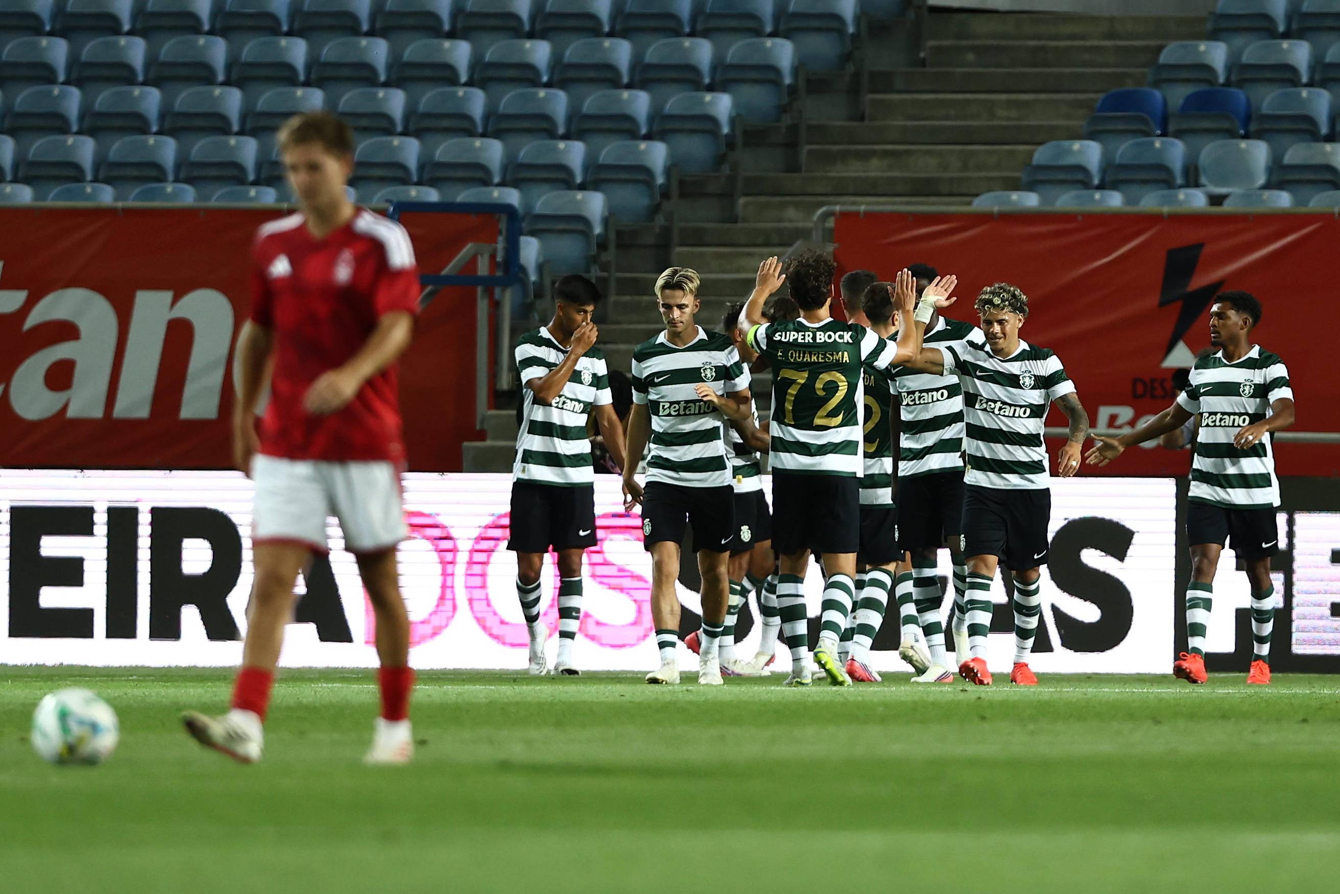 Sporting terminou os testes da pré-época com mais uma excelente vitória - Foto: IMAGO