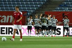 Sporting terminou os testes da pré-época com mais uma excelente vitória - Foto: IMAGO