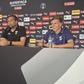 Luís Tralhão com o lateral-esquerdo Javi Vázquez