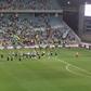 Jogadores do Sporting em sintonia com os adeptos no final
