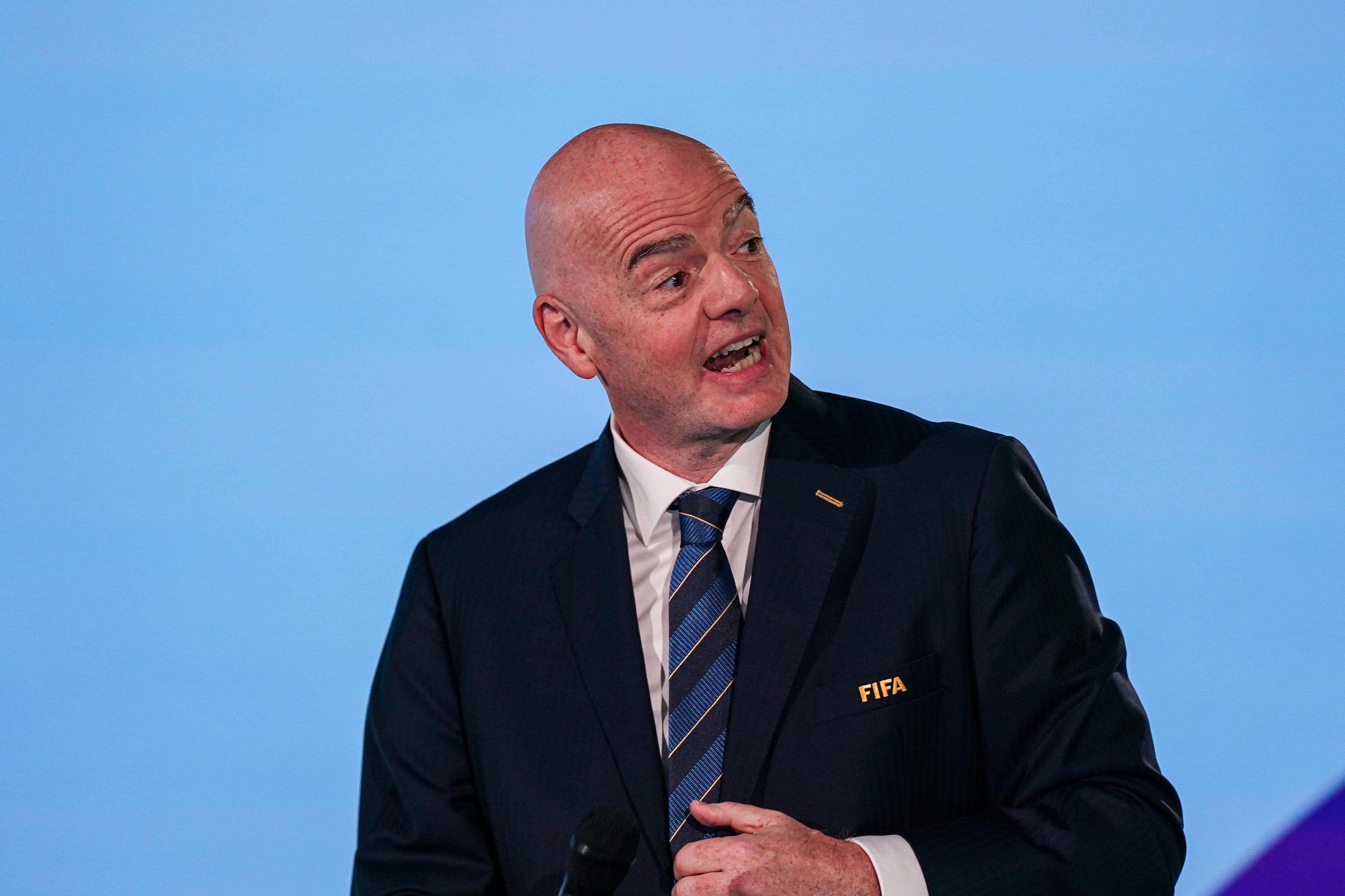 Gianni Infantino, presidente da FIFA