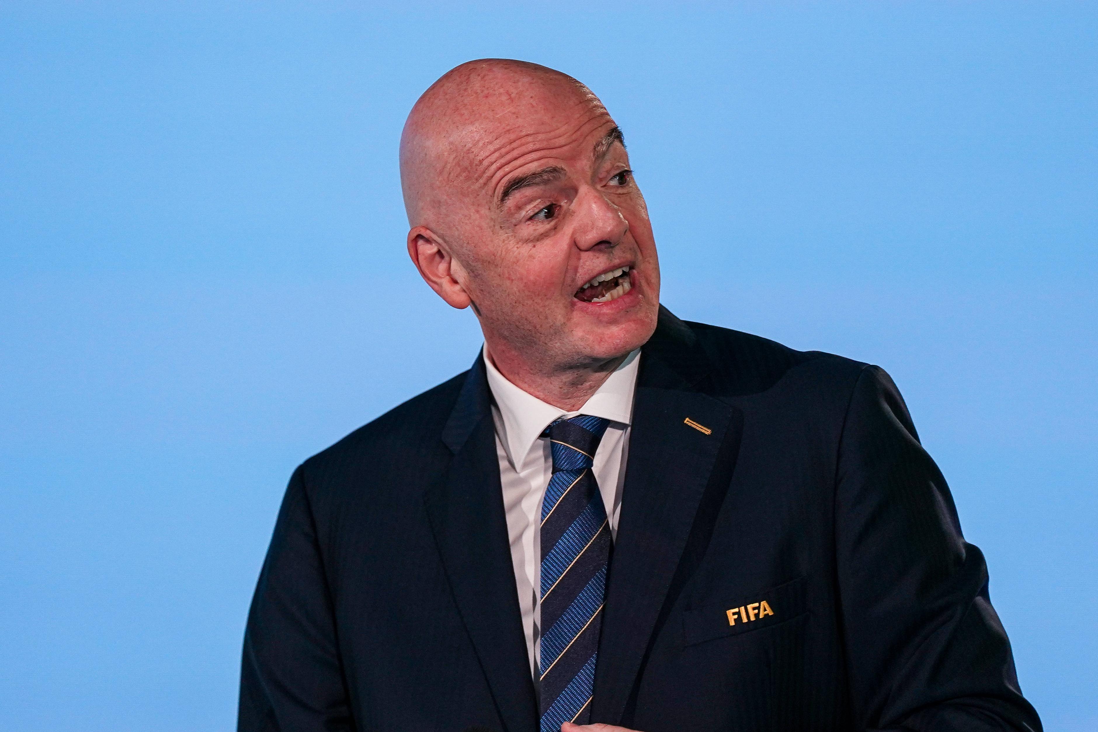 Gianni Infantino, presidente da FIFA