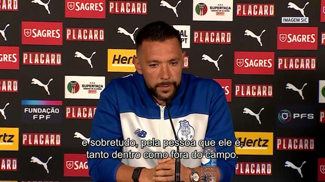 Farioli quer «trabalhar para sempre com Diogo Costa» e recorda Baresi