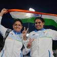 A duas semanas de fazer 40 anos, Sharmila Dhankar celebra em Glasgow, nos Jogos da Commonwealth. IMAGO