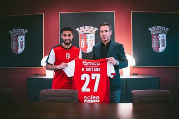 OFICIAL: Guitane reforça o SC Braga