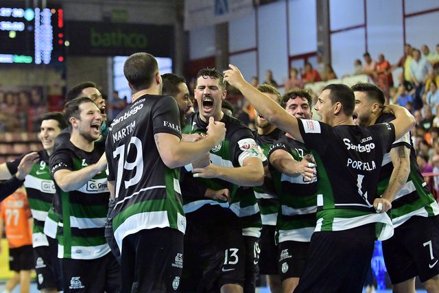 Sporting vence nos livres de sete metros e está na final da Supertaça Ibérica