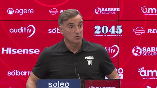 Carlos Carvalhal antevê duelo com Gil Vicente