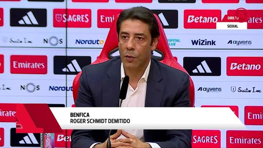 Rui Costa justifica demissão de Roger Schmidt do Benfica