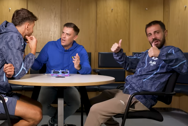 Bernardo e Rúben Dias em duelo hilariante: «Não és muito inteligente, pois não?»