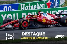 Hamilton bate na parede... sozinho e está fora do GP dos Países Baixos