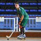 Gonçalo Alves num treino da Seleção Nacional de hóquei em patins que esta segunda-feira, 1 de setembro, estreia-se, frente à Itália, em mais um Campeonato da Europa