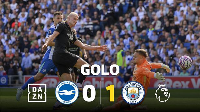 Vídeo: Haaland marca no 100.º jogo na Premier League