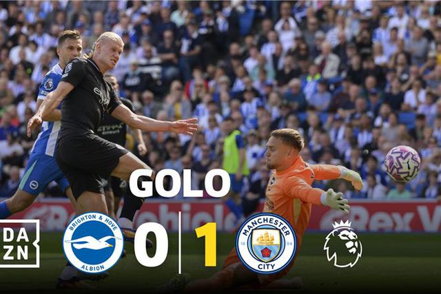 Vídeo: Haaland marca no 100.º jogo na Premier League