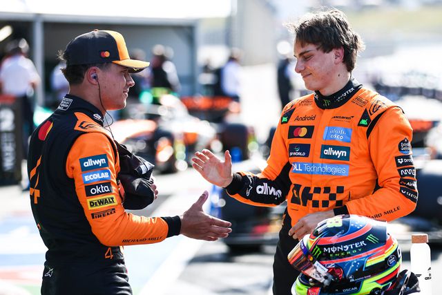 Lando Norris e Oscar Piastri, dupla da McLaren