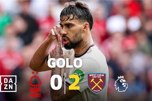 Festejo familiar? Paquetá beija o símbolo e 'garante' que fica no West Ham