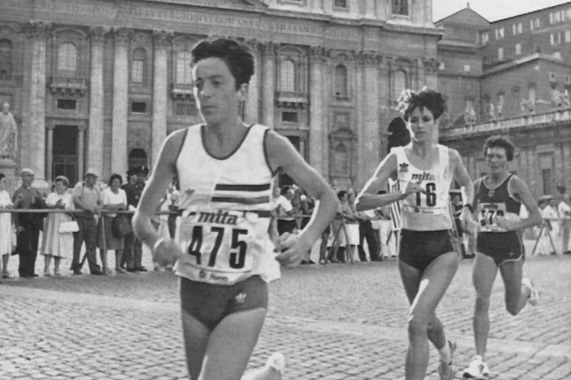Rosa Mota passeou classe em Roma para título mundial da maratona. TELEFOTO AP