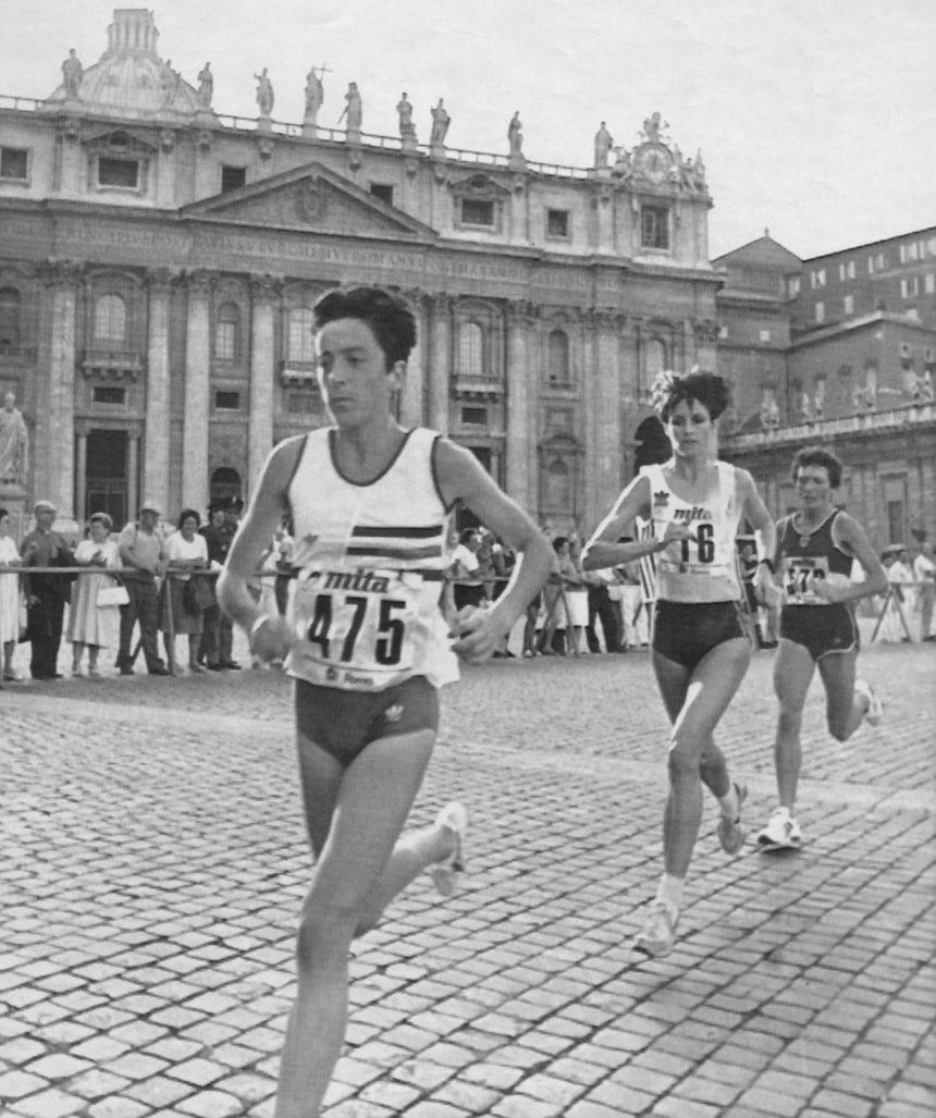 Rosa Mota passeou classe em Roma para título mundial da maratona. TELEFOTO AP