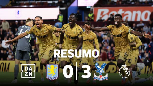 'Show' do Crystal Palace em pleno Villa Park (resumo)