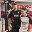 Benfica: Trubin comenta chegada de Sudakov e revela palavras de Rui Costa