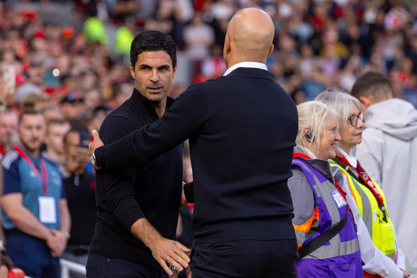 Arteta atira a toalha ao chão?