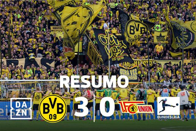 Dortmund atropela Union e soma primeira vitória na Bundesliga (resumo)