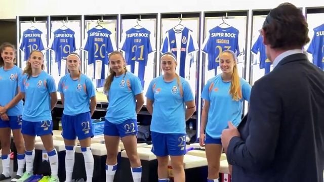 «Coragem e força»: André Villas-Boas incentiva equipa feminina