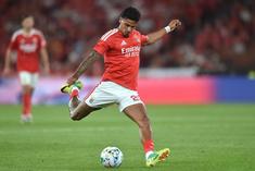 Richard Ríos, médio colombiano vai abandonar o Benfica - Foto: Miguel Nunes