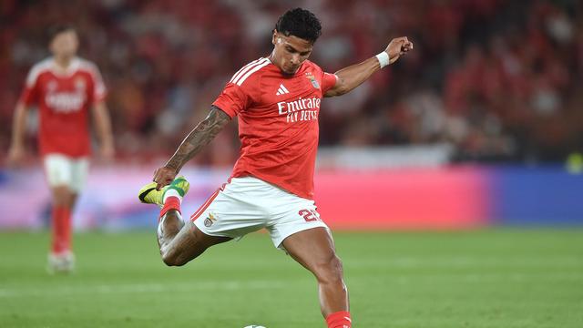 Richard Ríos, médio colombiano vai abandonar o Benfica - Foto: Miguel Nunes
