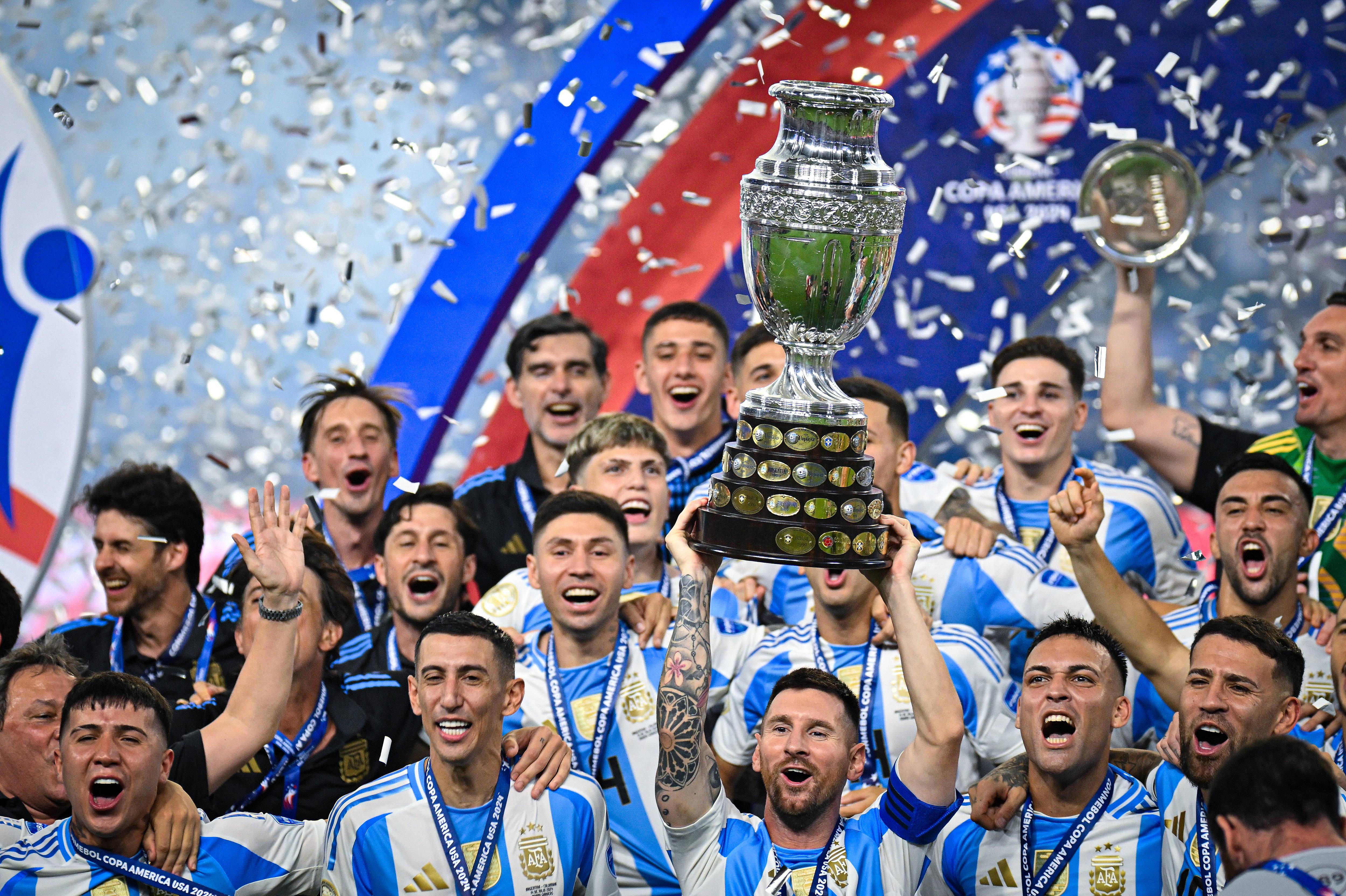 Messi venceu a Copa América em 2024