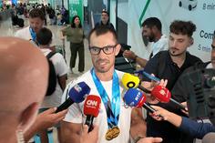 Campeão do mundo Fernando Pimenta recebido em Portugal