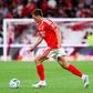 João Palhinha na estreia pelo Benfica