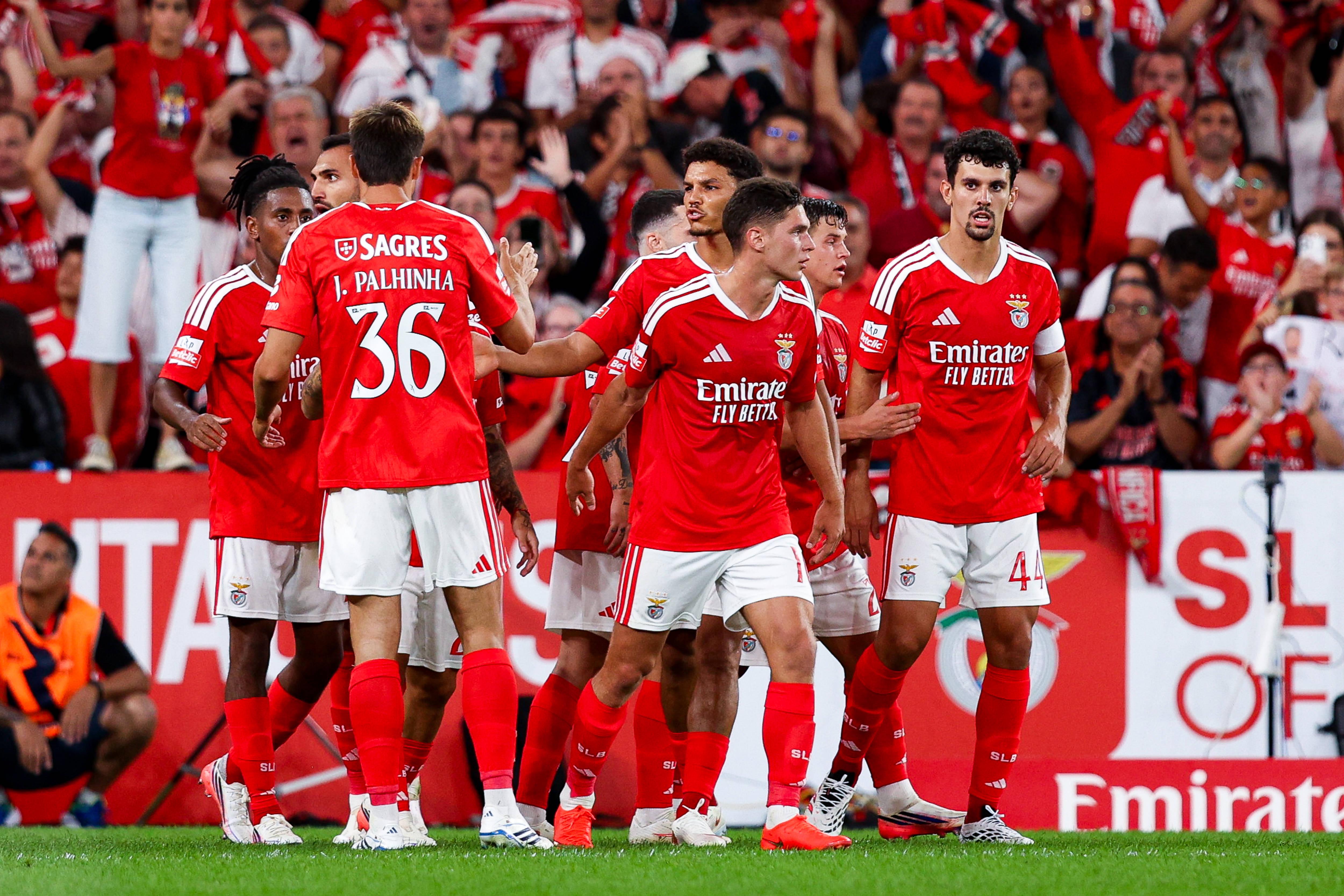 Festejos do Benfica