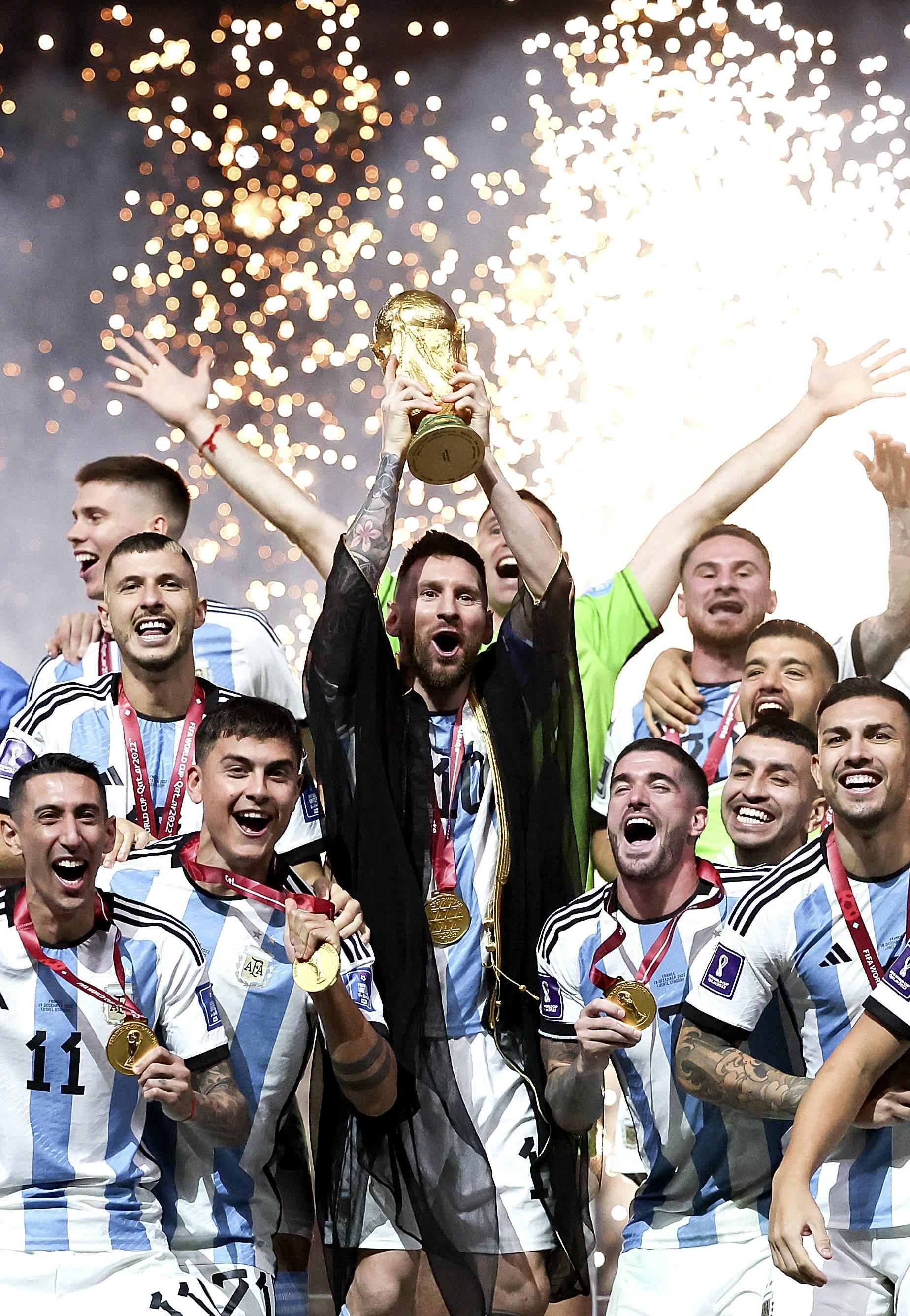 Messi venceu o tão desejado Mundial em 2022, no Qatar, derrotando França na final