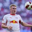 Conrad Harder marcou um golo na estreia oficial pelo Leipzig esta época
