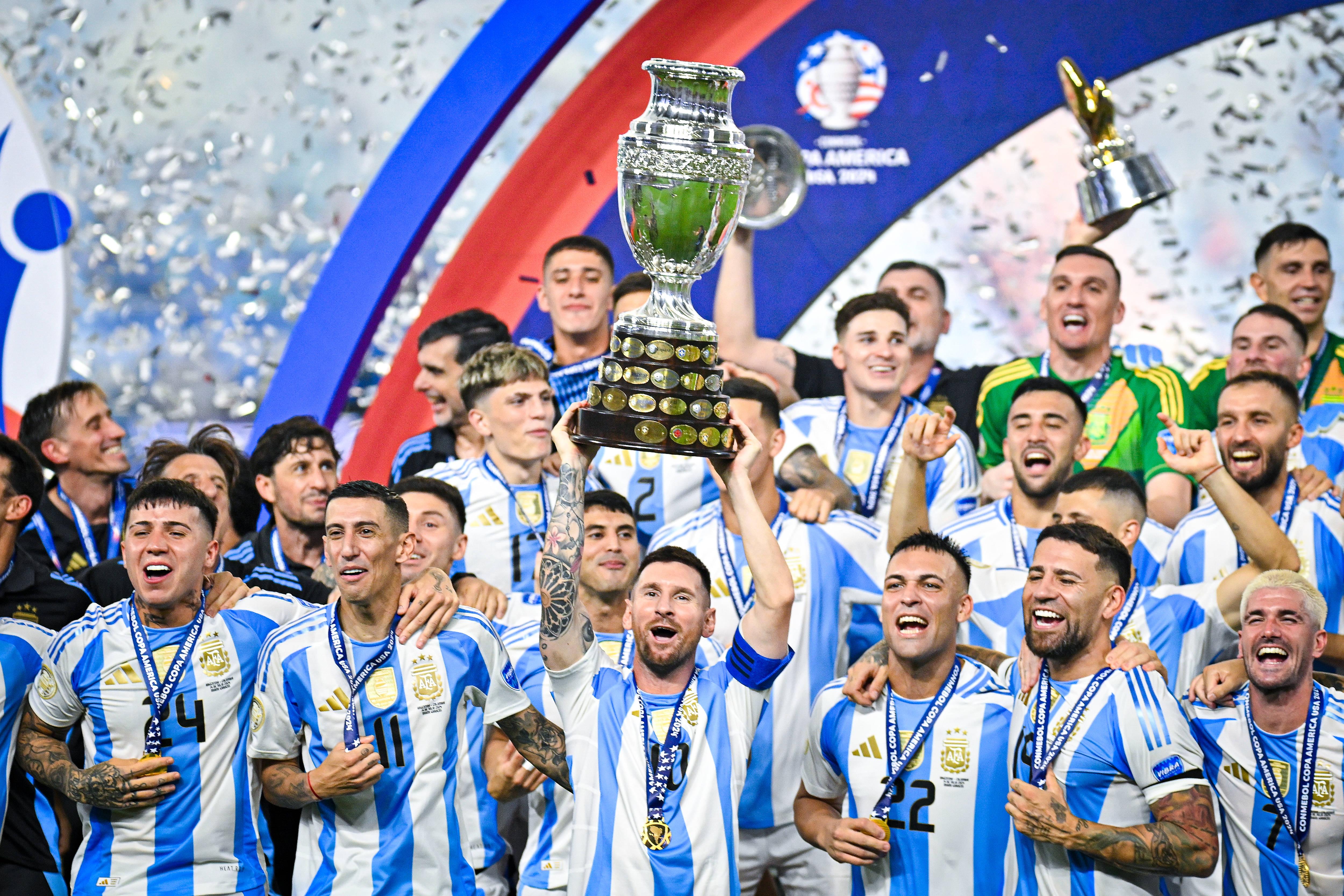 Messi venceu a Copa América em 2024