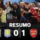 Dois jogos, duas vitórias: campeão Arsenal vence no Villa Park (resumo)