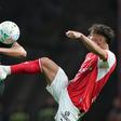 V. Guimarães saiu de Braga com uma derrota. Foto: Hugo Delgado/LUSA