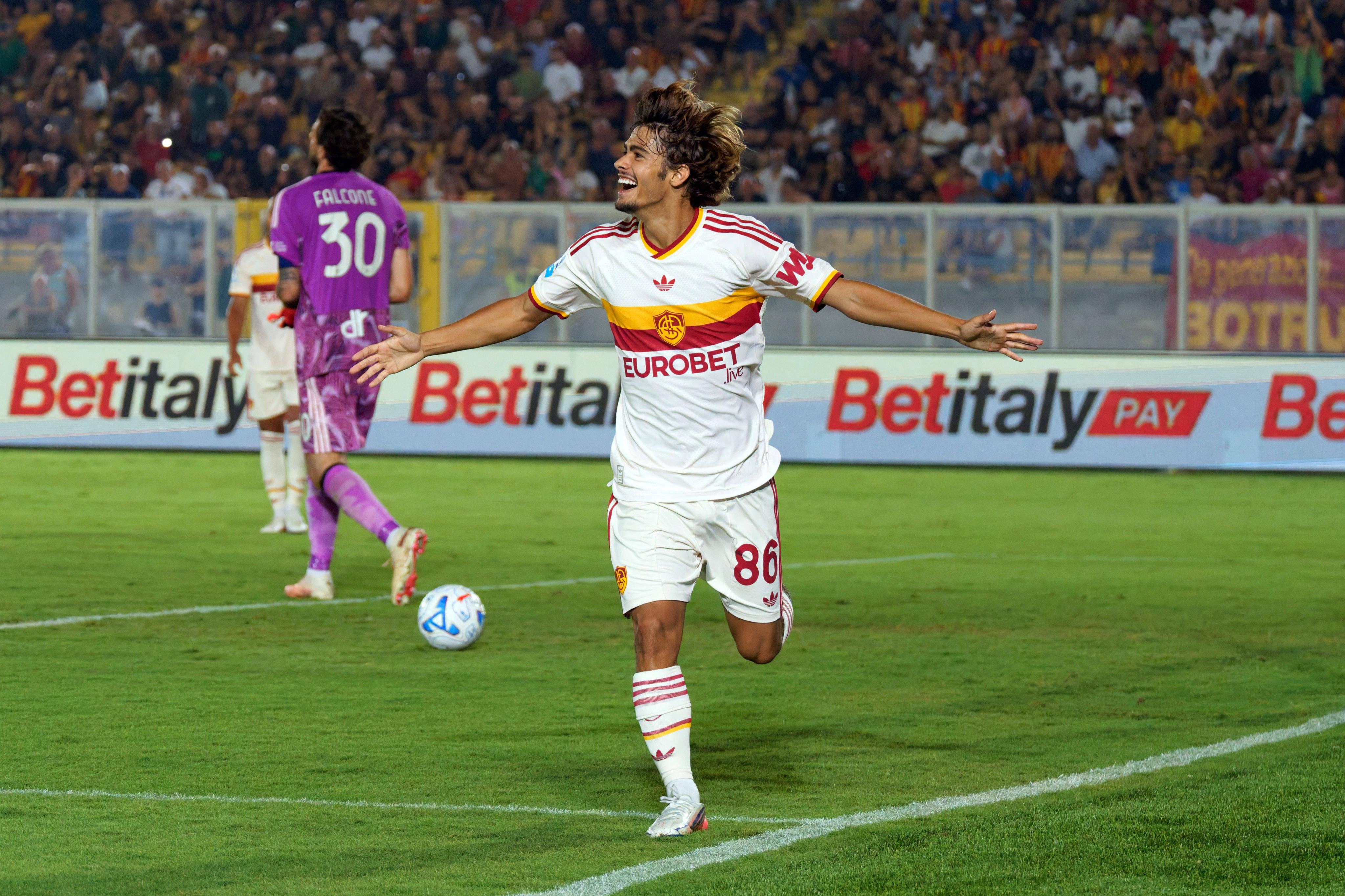 Rodrigo Mora estreou-se a marcar pela Roma