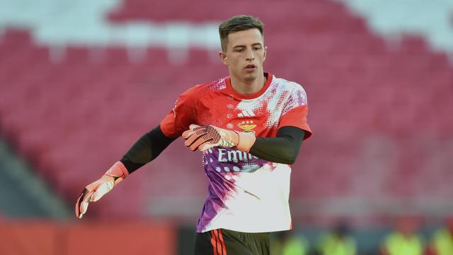 Trubin, guarda-redes ucraniano do Benfica - Foto: A BOLA/Miguel Nunes