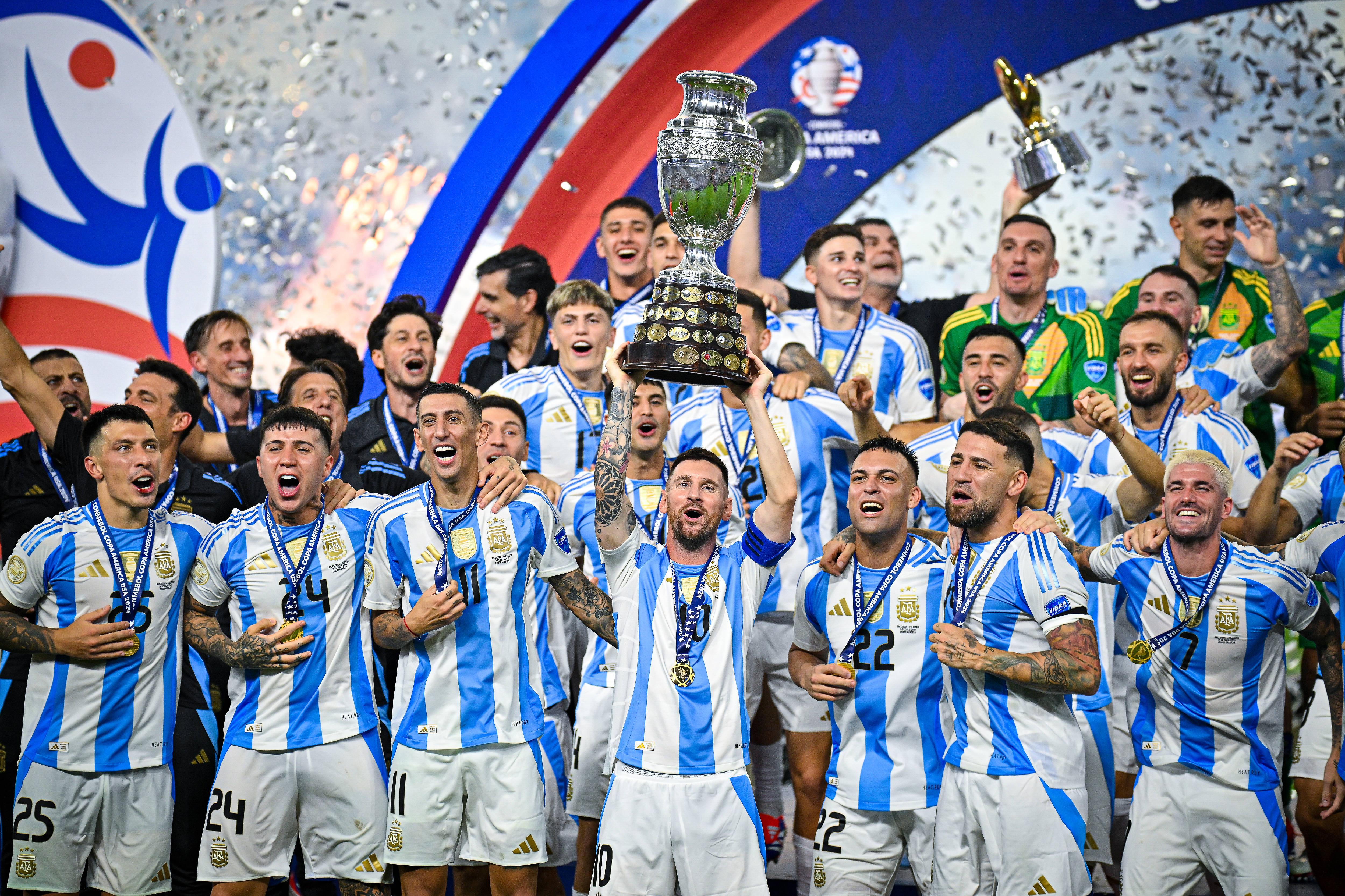 Messi venceu a Copa América em 2024