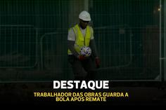 Aston Villa-Arsenal jogado com... obras em andamento na bancada