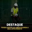 Aston Villa-Arsenal jogado com... obras em andamento na bancada